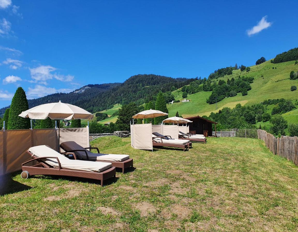 Le Chalet Blanc Megève Exterior foto