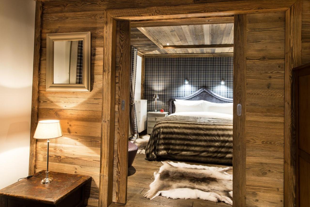 Le Chalet Blanc Megève Exterior foto