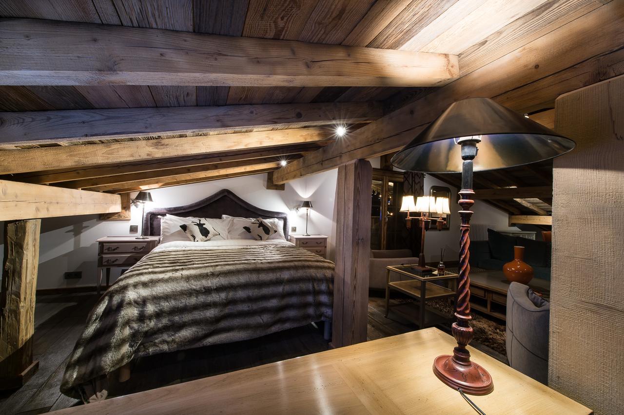 Le Chalet Blanc Megève Exterior foto