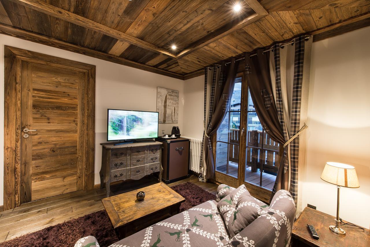 Le Chalet Blanc Megève Exterior foto
